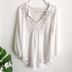 SOLD Daniel Rainn | Sheer Long Sleeve Tunic